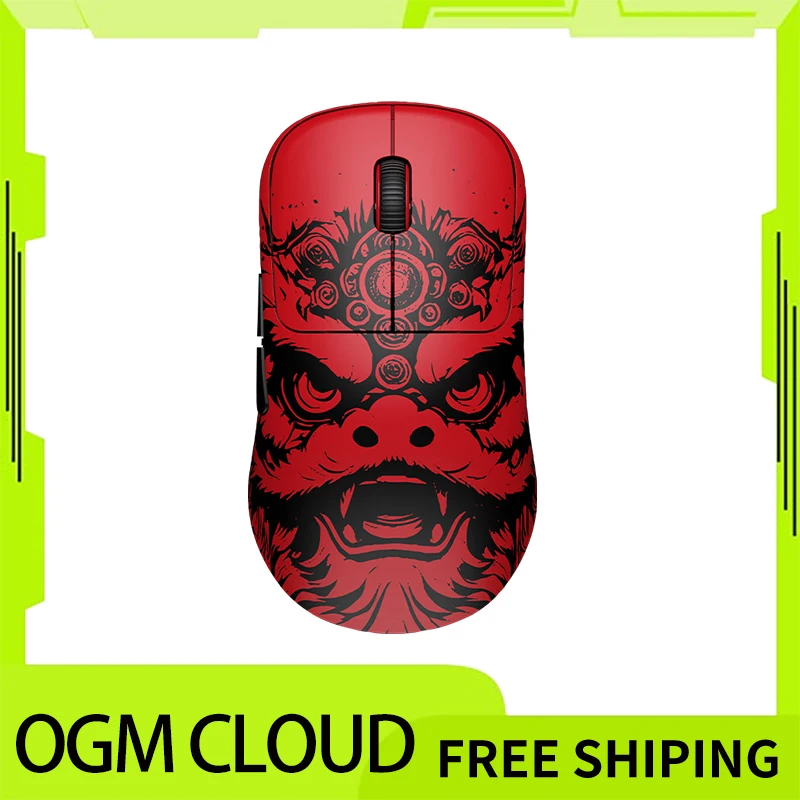 Waizowl Ogm Cloud Lion Dance Mouse Three Mode Wireless 8k Paw3950 Gaming Mouse Lightweight Customize Mouse For Desktop Computer