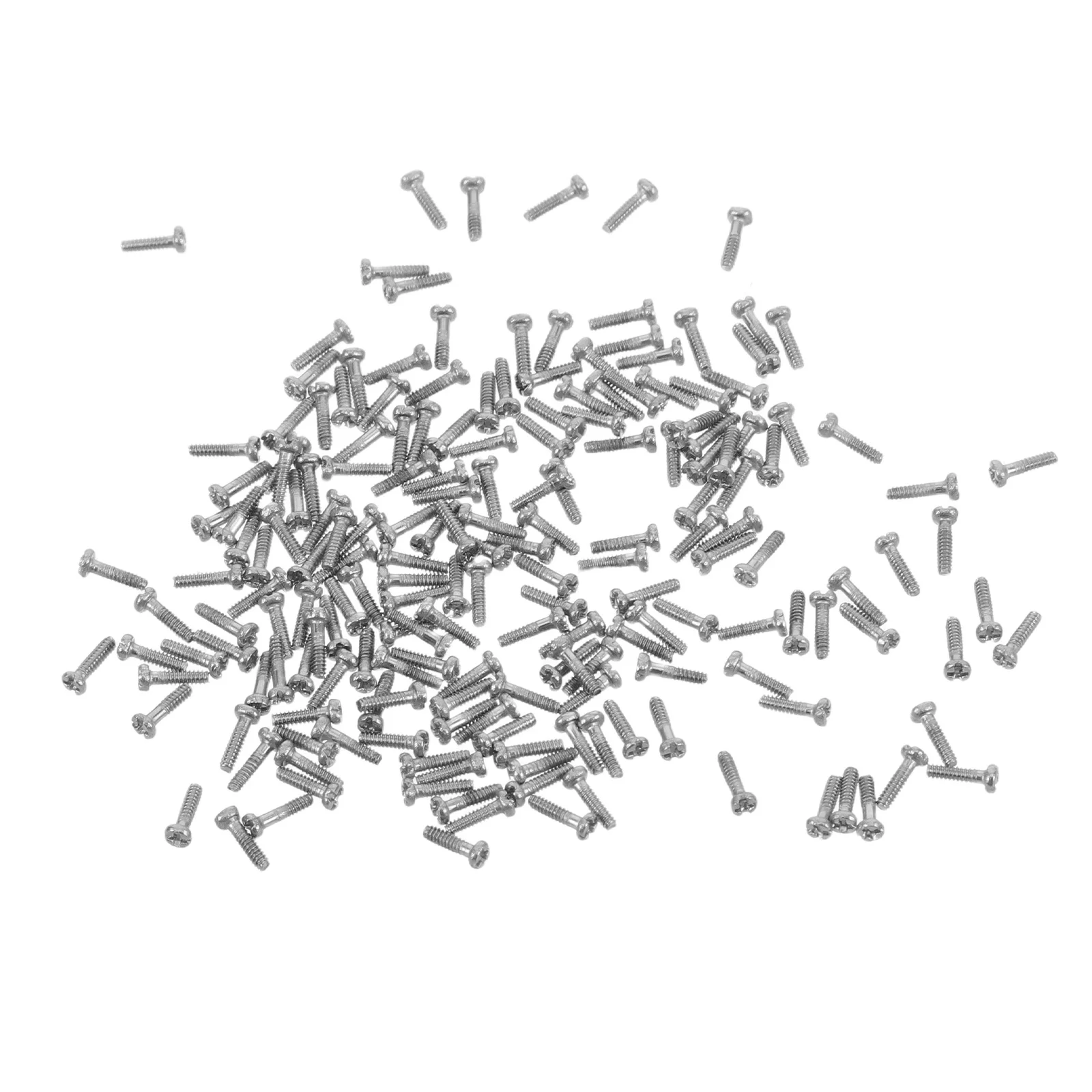 200Pcs Eyeglass Nose Pad Screws 1.0x3.6mm Precision Repair Tool Replacement Parts for Spectacles Sunglasses Extend Lifespan High