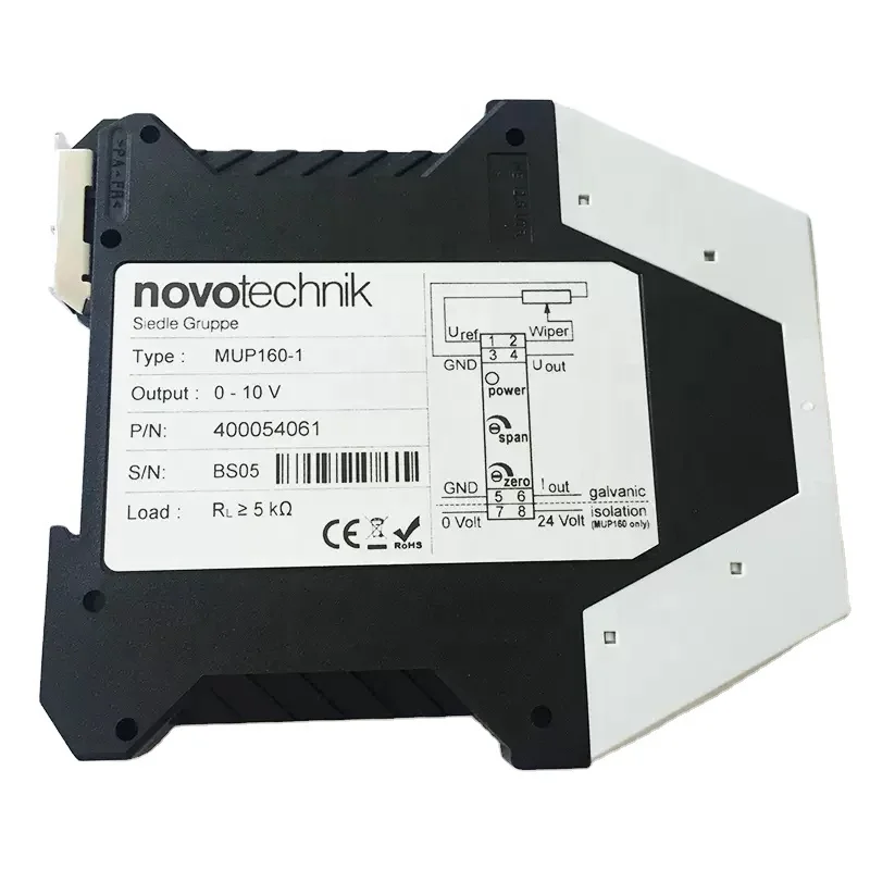 

Genuine Original New NOVOtechnik Signal Conditioners for Position Measurement MUP-160-0 MUP-160-1 MUP-160-4 Rotary Sensors