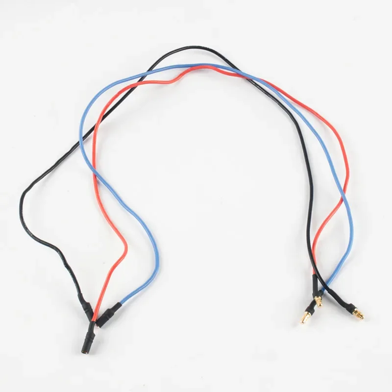6PCS 3.5mm Banana Plug Cable Banana Connector Wire 30cm 16AWG Silicone Line Extension Cord for Motor ESC RC Drone Aircraft Parts