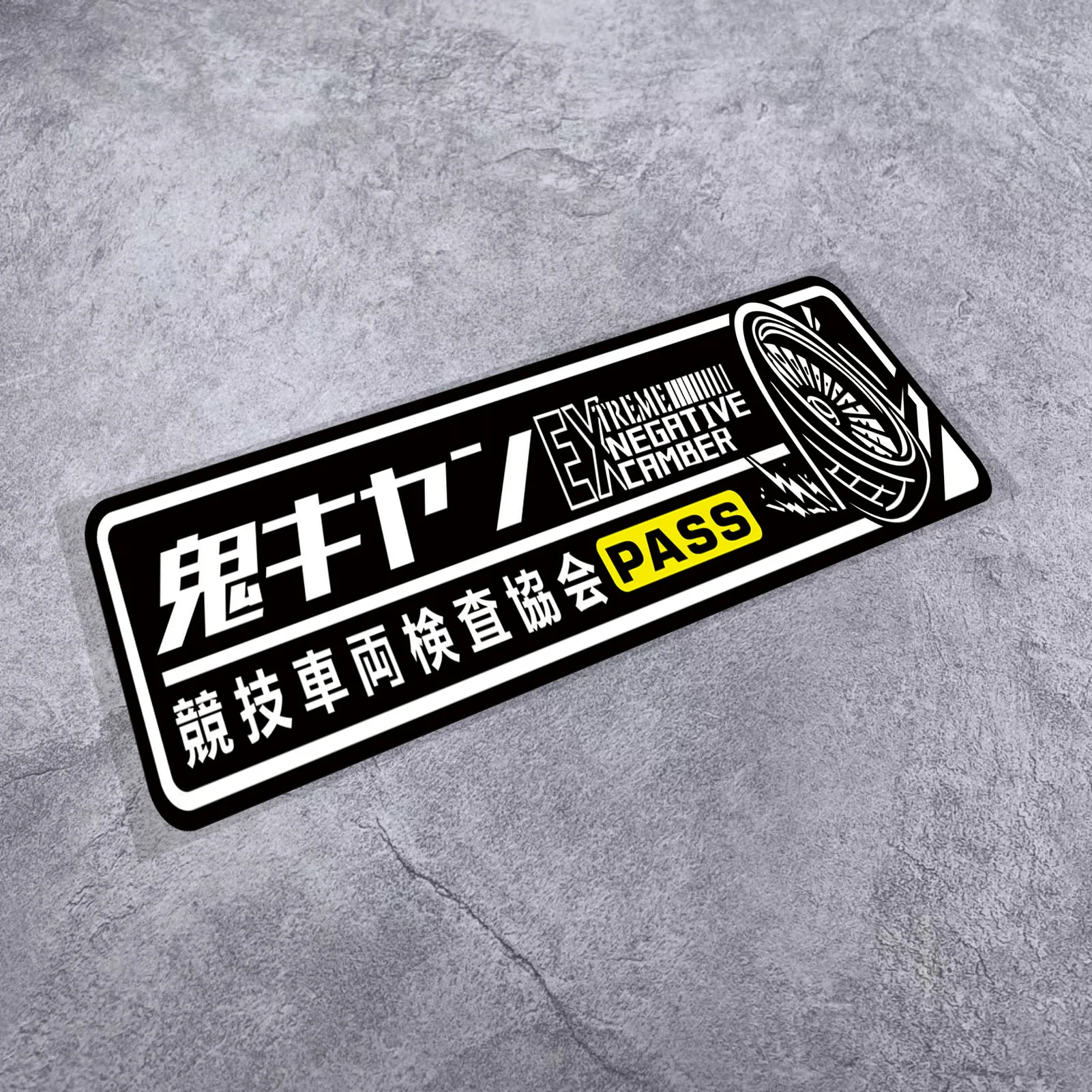 

1Pc High Noise Level Extreme Brake Sticker Waterproof Vinyl Decal for Motorcycle Car Window Exterior