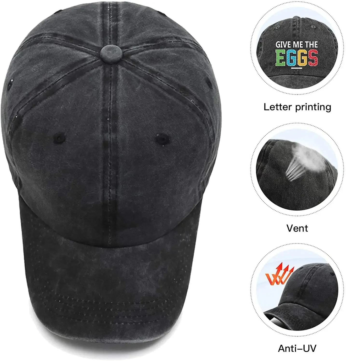 Women Want Me Fish Fear Me 8 Baseball Dad Cap Classic Adjustable Sports for Men Women Hat