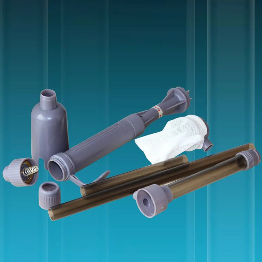 

Aquarium Syphon Electric Fish Tank Vacuum Gravel Cleaner with Adjustable Height for Efficient Bottom Cleaning Suitable Small