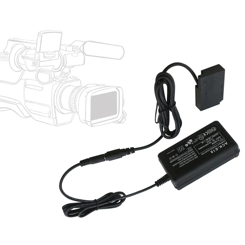 ACK-E18 AC Power Adapter (LP-E17) DR-E18 Batterie Adapter Kit für SL2 SL3 T6i T6S T7i T8i 750D 760D 800D 200D 77D Kamera