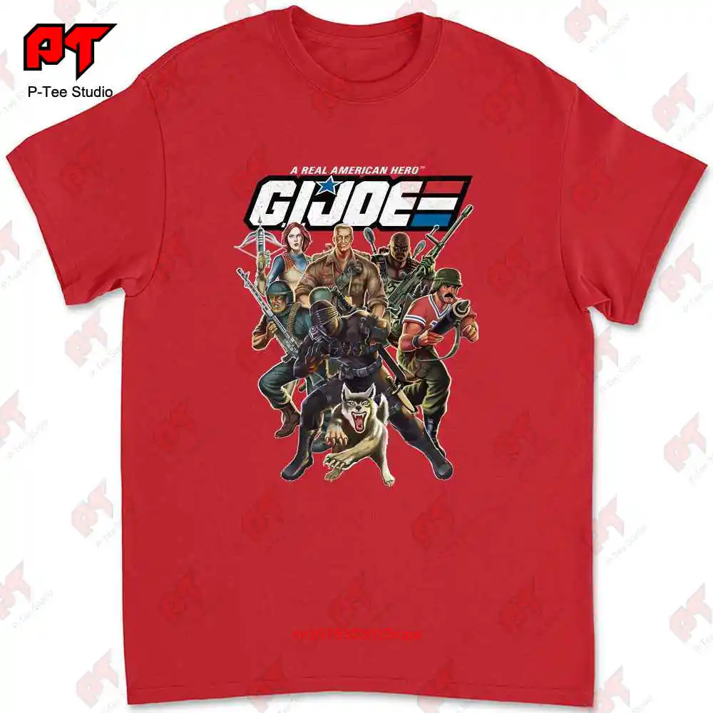 Distressed Real American Hero Gi Joe T Shirt 89EL