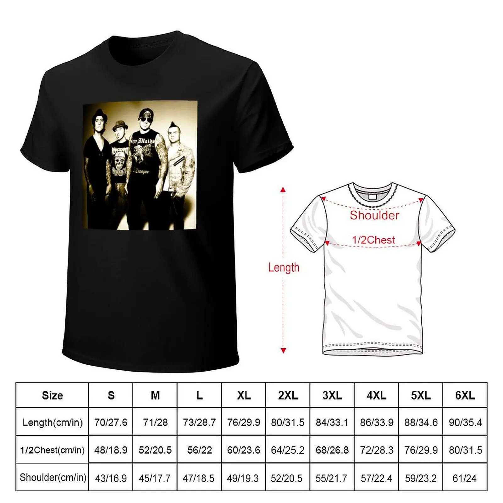 Avenged Seven fold T-Shirt t shirt man casual T-Shirt