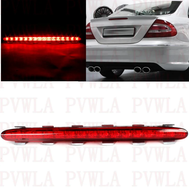 

Red Third Rear Brake Stop Light Lamp A2098200156 For Mercedes Benz CLK W209 2002 2003 2004 2005 2006 2007 2008 2009