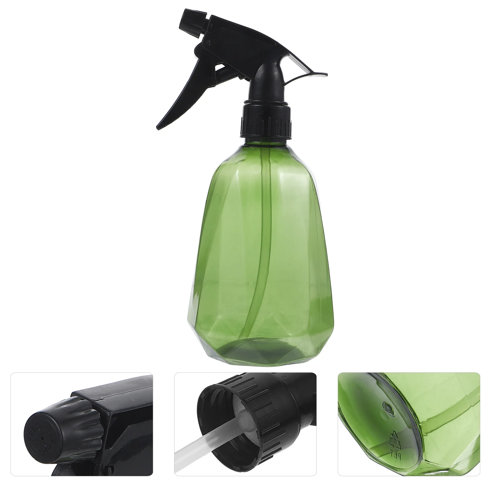 2pcs Small Watering Can Refillable Lightweight Portable Spill-Proof Transparent For Plants Garden Indoor Outdoor Plant Sprayer