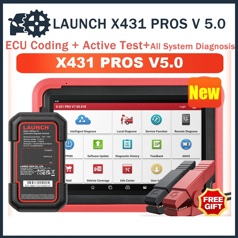 

LAUNCH X431 PROS V 5.0 Car Diagnostic Tools OBD2 Scanner Diagnost Auto Automotive Scan Autoscanner Diagnosis Free Shipping