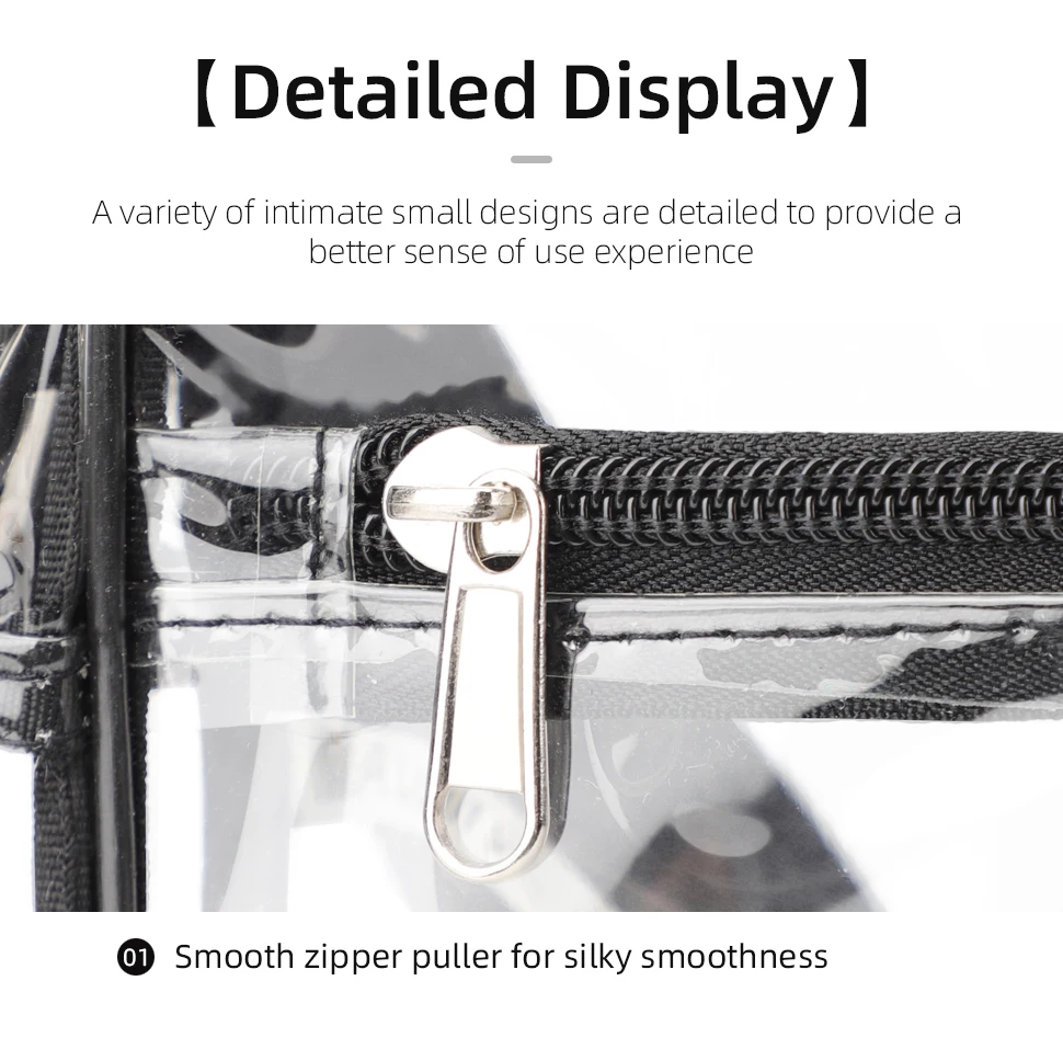 TINYAT Damen-Umhängetasche aus PVC-Material, transparent, wasserdicht, leicht, Umhängetasche, Konzert, Stadionveranstaltungen, Patry, Brusttasche – Detail 15