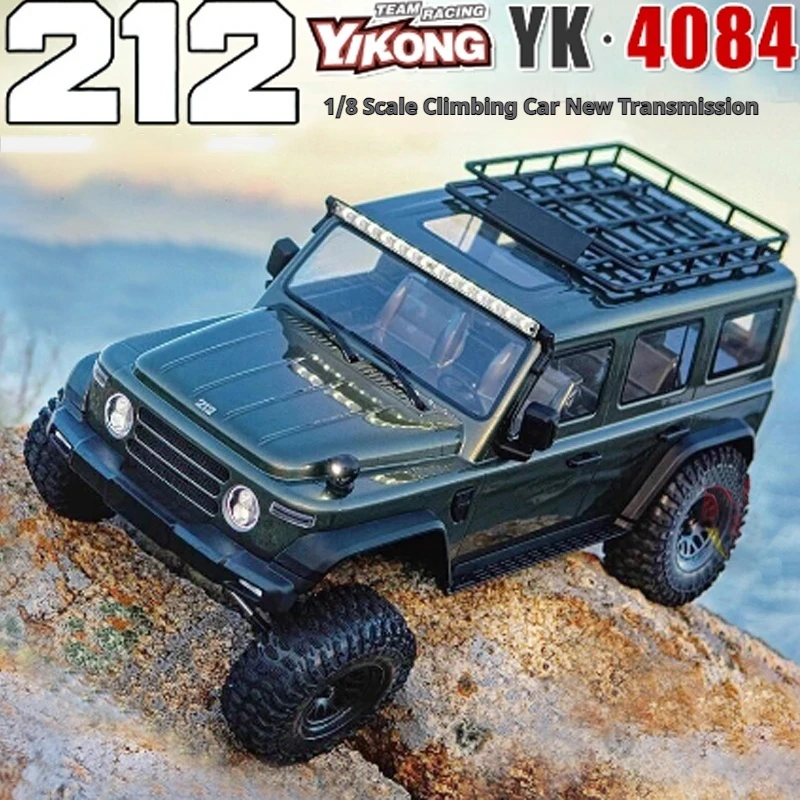 

2025 New Yikong YK 4084 YK4084 1/8 Brushed Electric RC Car 4WD Off Road Rock Crawler Remote Radio Control Model Hobby Vehicle
