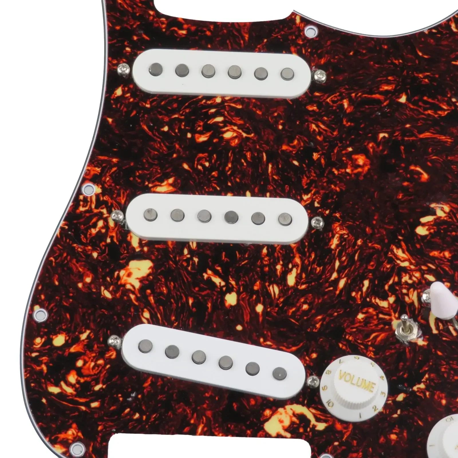 

Лидер продаж, предварительно смонтированные гитарные звукосниматели, SSS, стиль 60s, одиночные катушки, звукосниматели Alnico 5, 7-позиционная накладка с проводкой