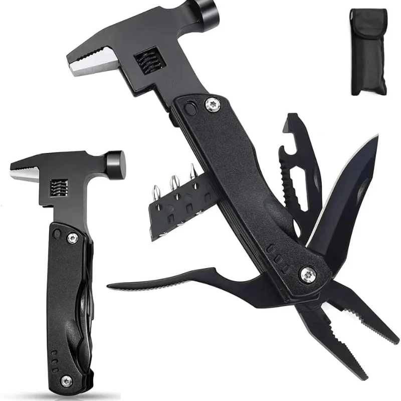 

Регулируемый гаечный ключ, многофункциональный молоток для выживания, плоскогубцы для аварийного побега 14 в 1, отвертки, пила, удалеудаляющего устройства для рыбы и т. д.