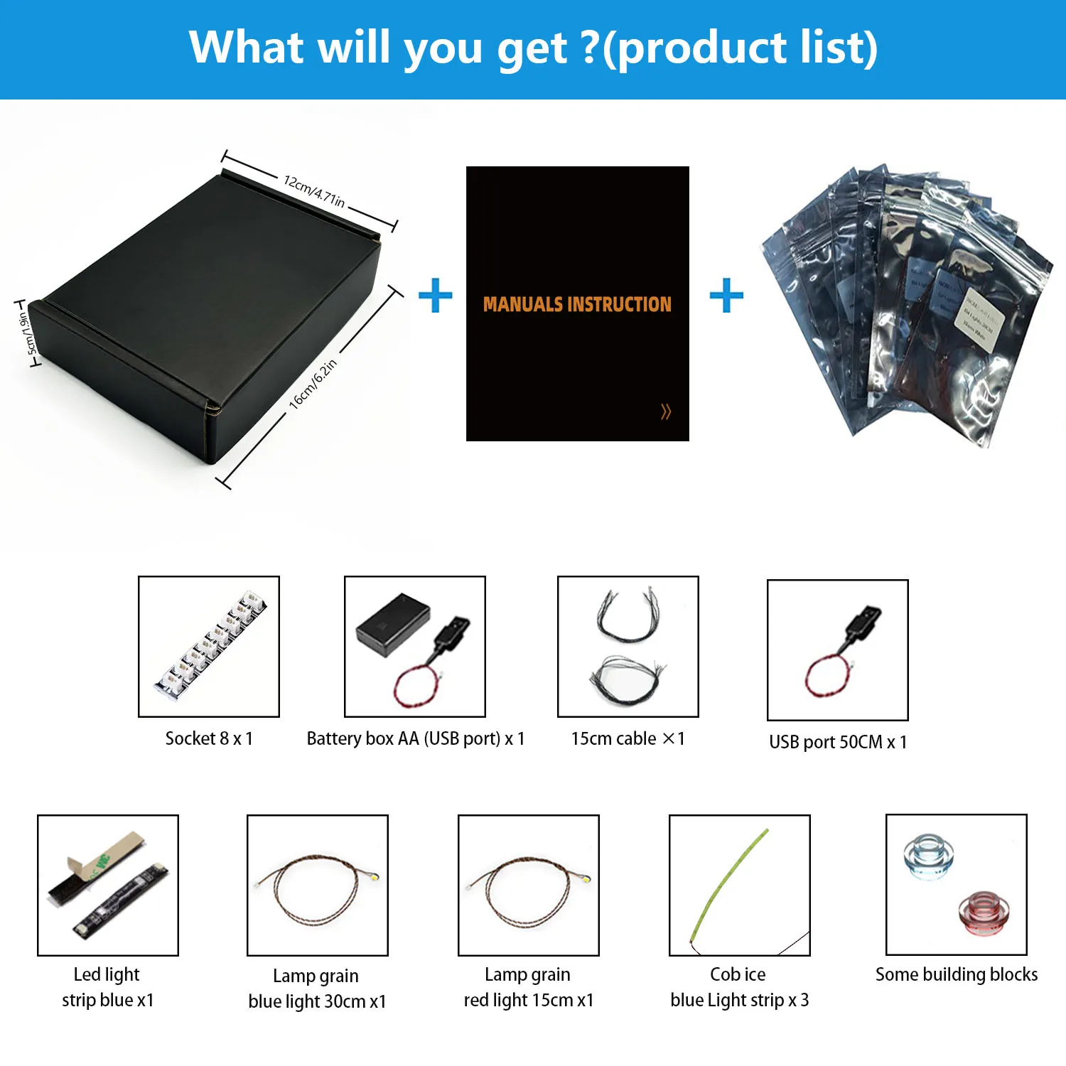 LYBMTWF LED-lichtset compatibel met Lego 75408 Jango Fett-helmbouwstenen (exclusief de modelstenen)