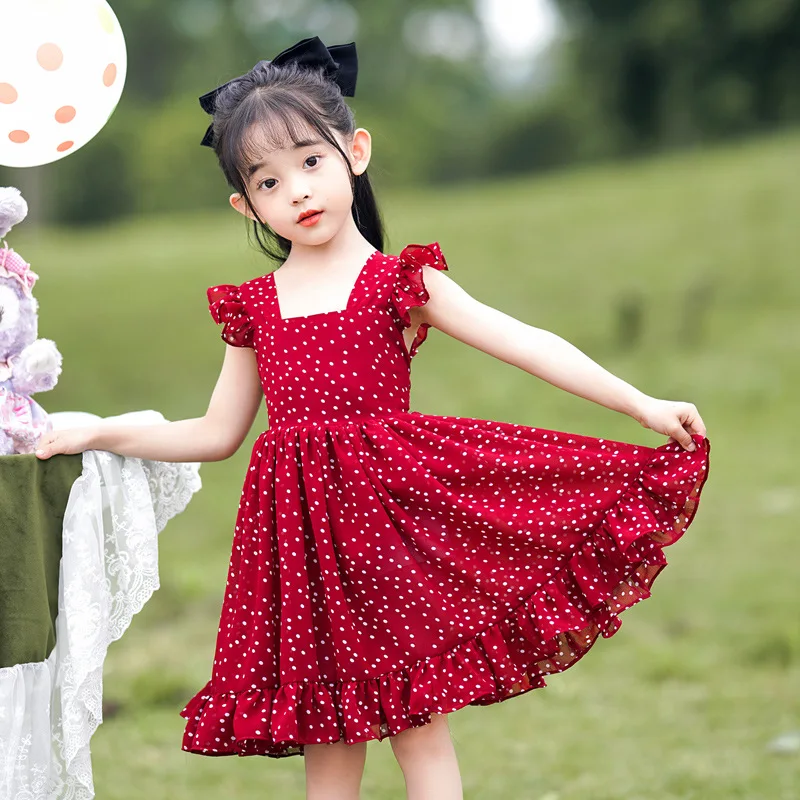 

Korean Japanese Kids Costume Dresses For Girls Chiffon Soft Children Wedding Tutu Dress Ball Grown Party Princess Vestido Frocks