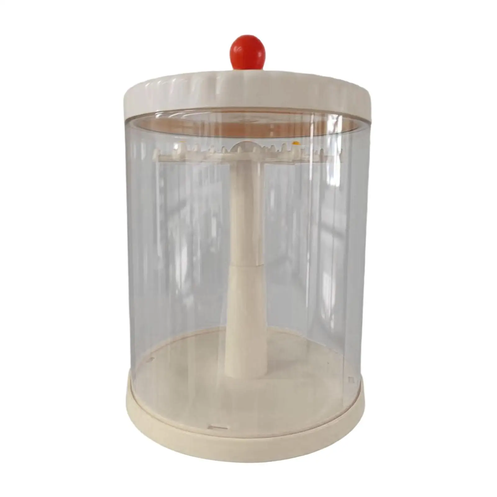 صندوق تخزين الدمية، مجموعة تماثيل منظمة شفافة لغرفة النوم، حافظة عرض شخصيات شفافة مزخرفة مقاومة للماء