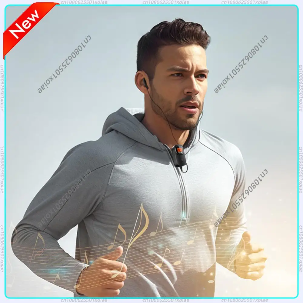 FM Radio Digital Tuning Mini Radio with Earphone Battery Operated Radio with Clip for Walking Jogging