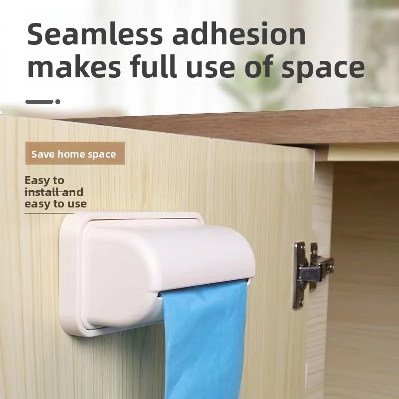 

Creative home storage box, bathroom, kitchen, household items, garbage rack, extended box, pull-out type, no drilling required