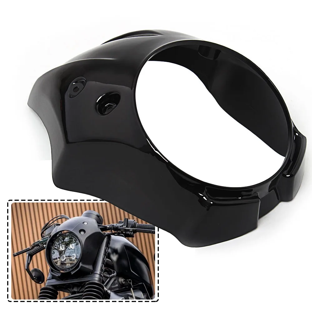 

For Honda Rebel CMX 300 500 2017-2021 Motorcycle Fairing Headlight ABS Front Windshiled Cover