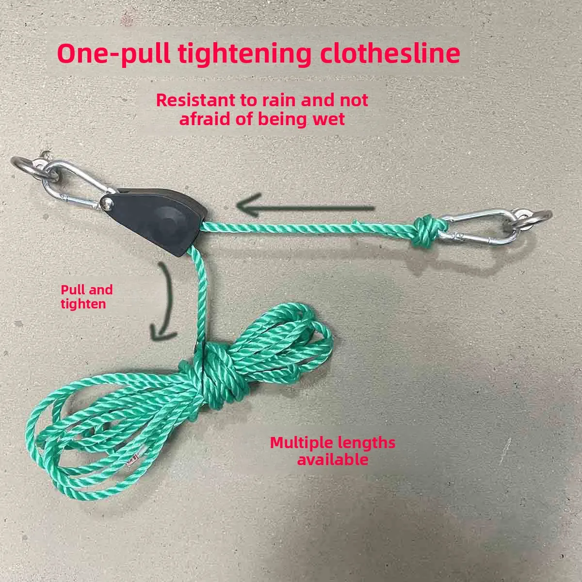6 mm Spannseilspanner, Riemenscheibe, Boot, Kanu, Kajak, verhindert Seillockerung, robuste Befestigung, Ratschenzelt