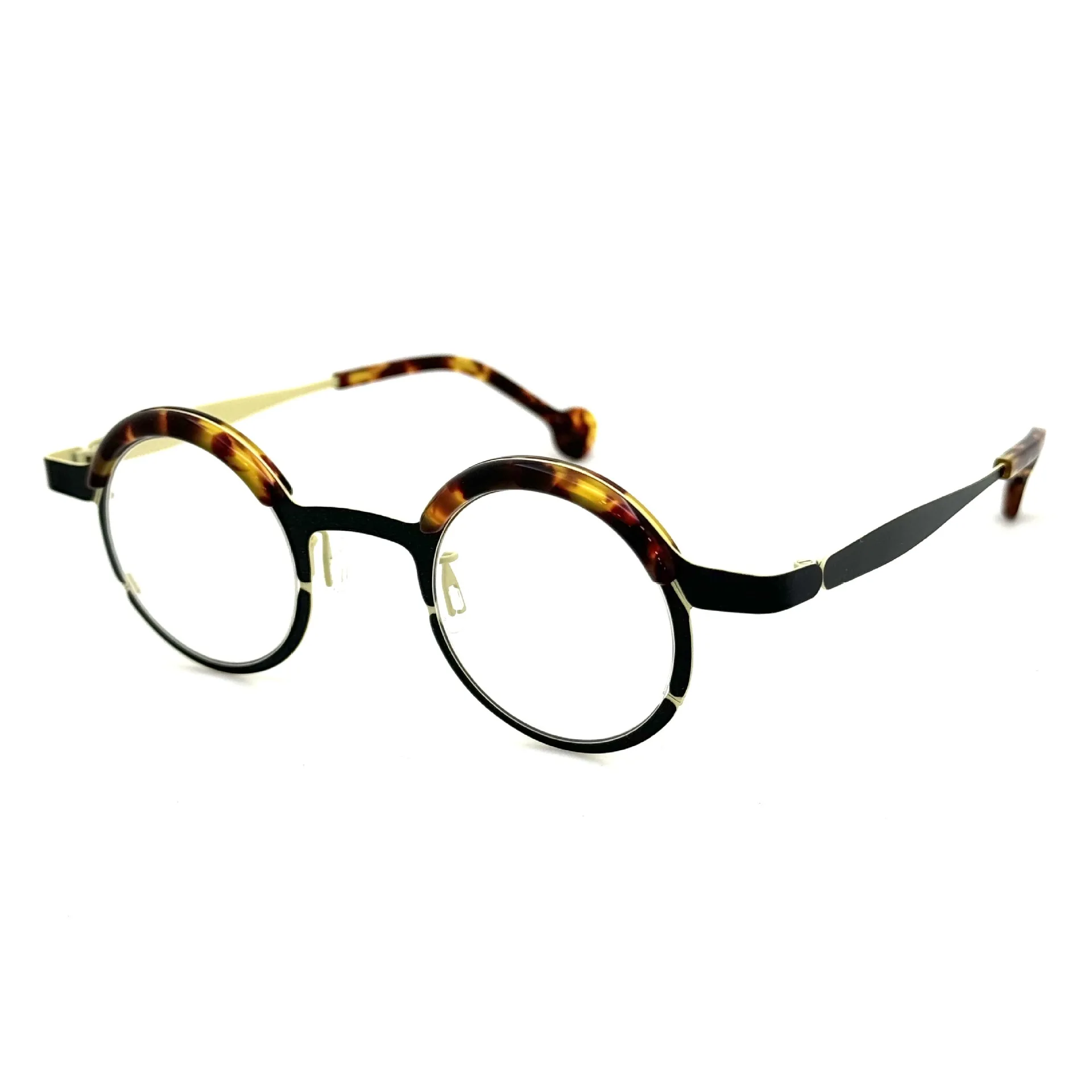 Belgium Designer Blue Tortoise Acetate Glasses Eyewear Spectacle Frame Men Women Prescription Progressive Eyeglasses Tag
