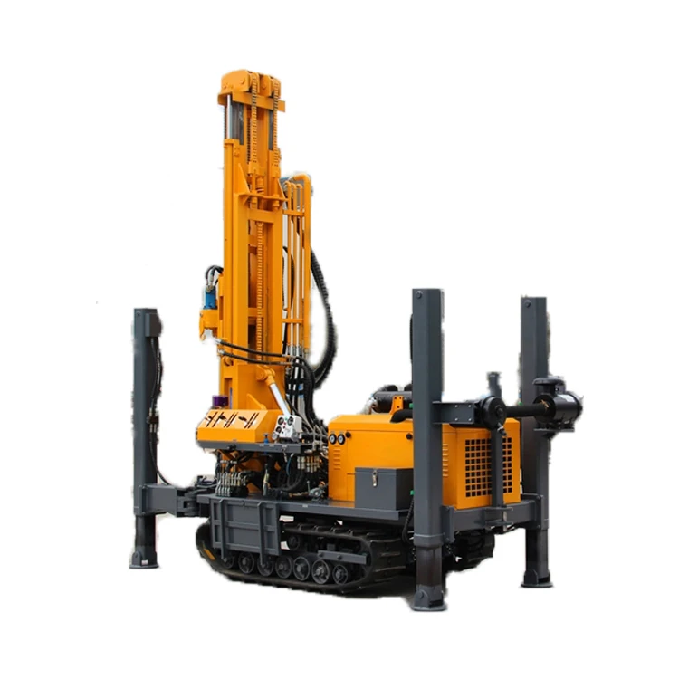 Geological Exploration Rig 200-800m Water Air Drill Core Drilling Portable Borewell Machine Dual Use