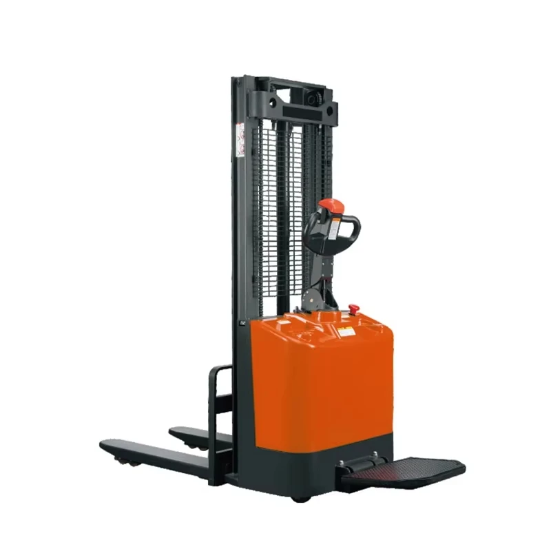 Load Elevator Forklift Arm Stacker Semi-Electric Stacker Battery Electric Manual Stacker