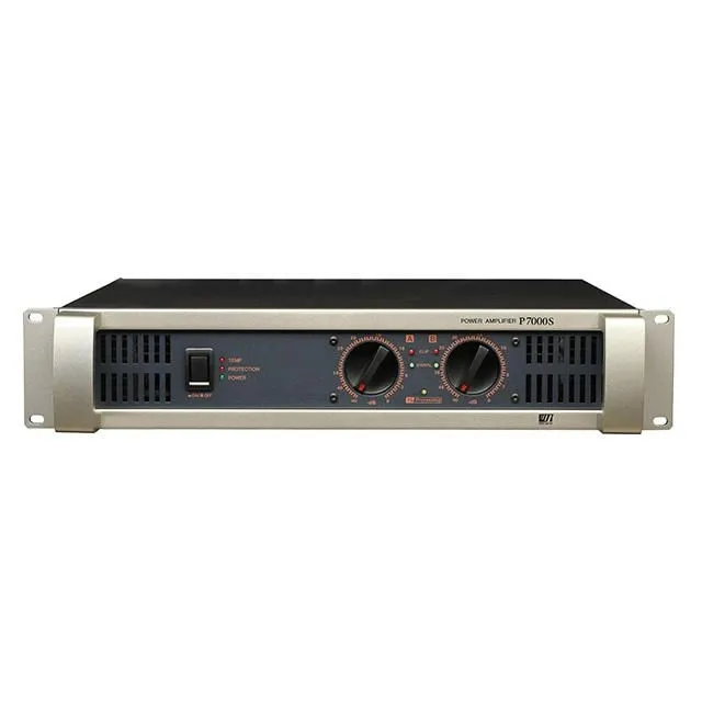 class h professional audio stereo amplifier 2 x 600w plate