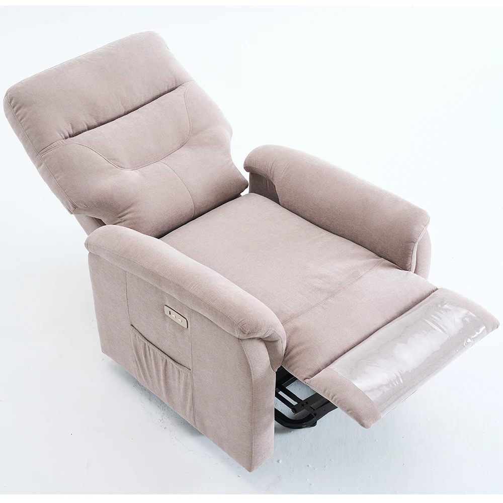 الحديثة بالجملة غرفة المعيشة غرفة نوم الكتان النسيج الاسترخاء التحكم الكهربائي صالة كرسي رفع كرسي أريكة لكبار السن #4