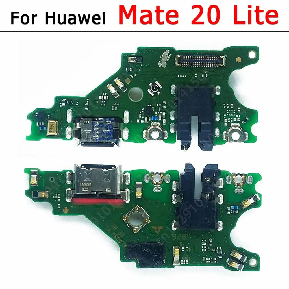 Charge Board For Huawei Mate 20 X 30 40 Pro 8 9 10 Lite Charging Port Plate Socket Pcb Dock Flex Cable Usb Connector