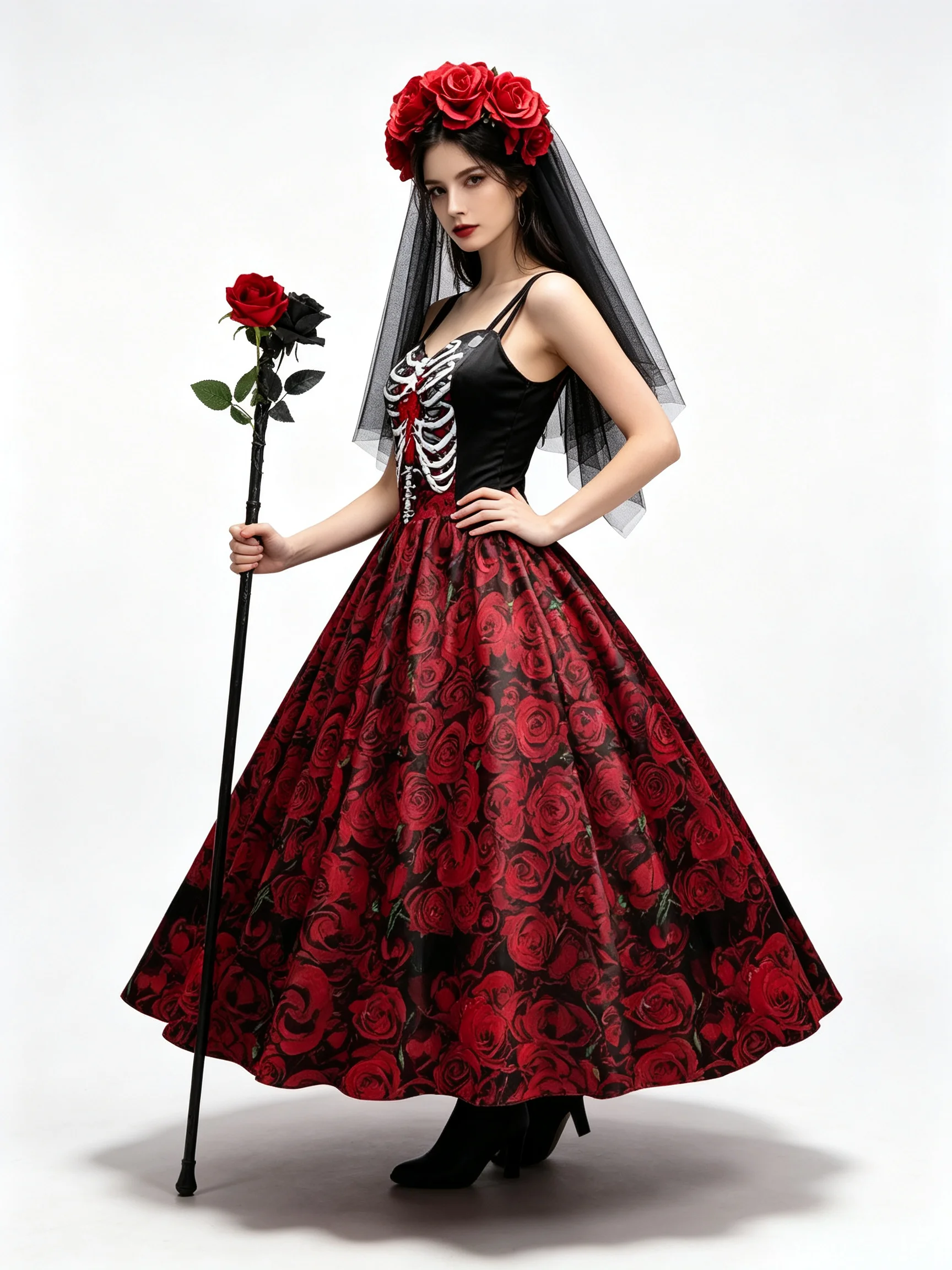Vestito da Cosplay per Ragazze - Romper Floral Print recensione e prezzo