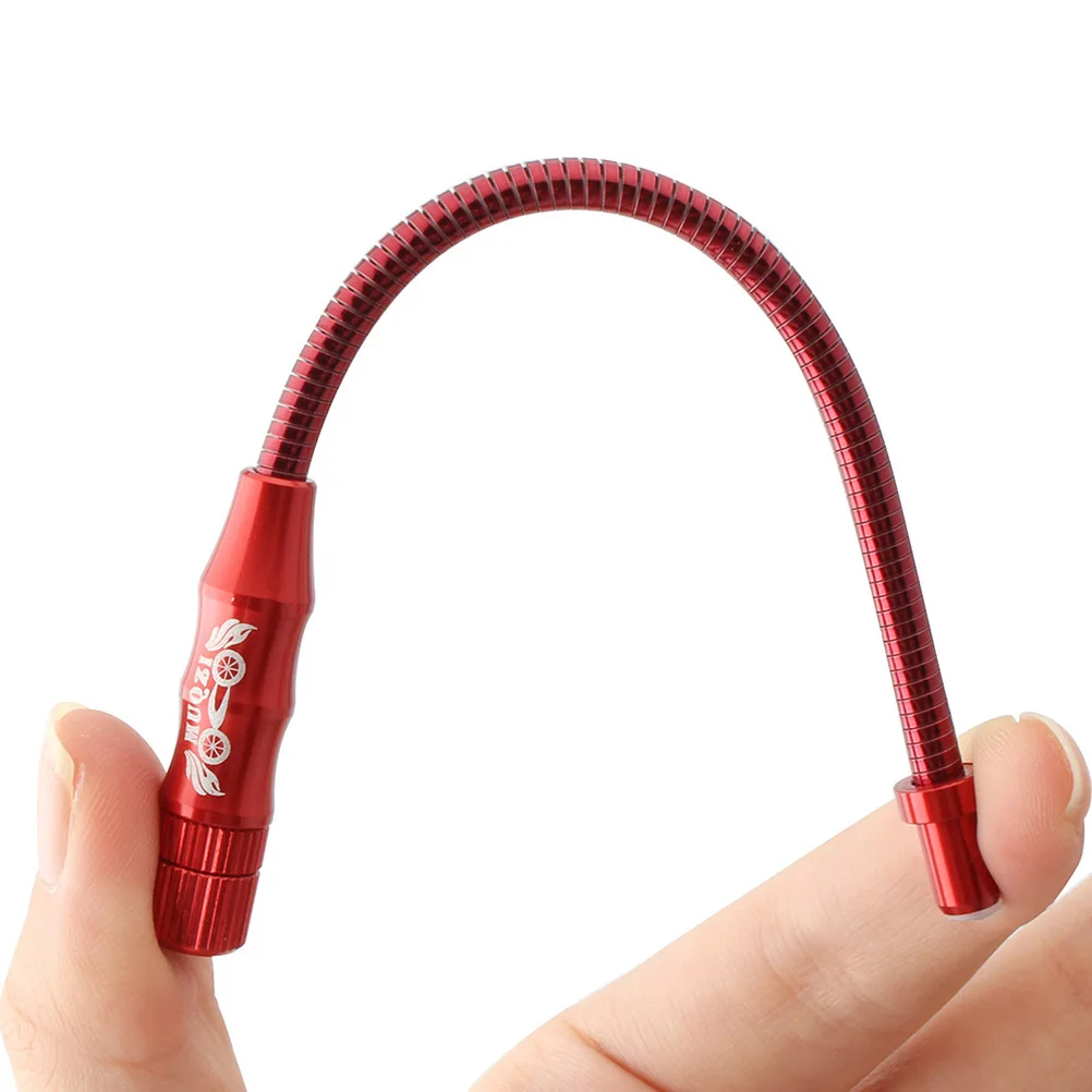 2Pcs Bicycle Spring Bend Pipe Smooth Elastic Flexible Tube Durable Lightweight Easy Carry Use Tube