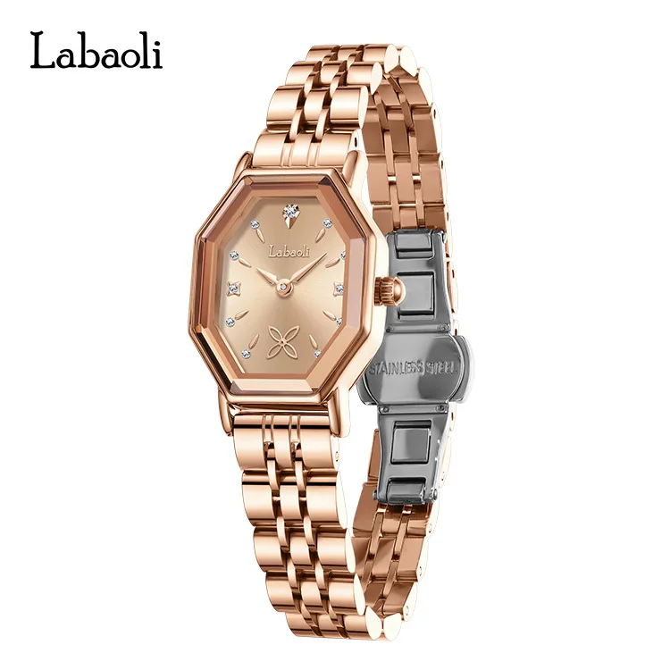 New Women'S Quartz Watch With Stainless Steel Strap, A Perfect Gift For Women, High-End Luxury Women'S Watch, Unique Timepiece.