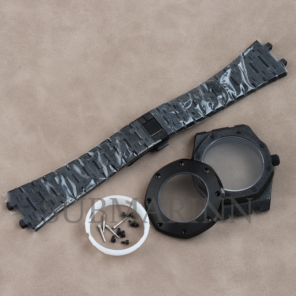 cassa-per-orologio-41mm-nh35-star-sand-bracciale-in-acciaio-inossidabile-vetro-zaffiro-per-movimento-automatico-royal-oak-nh35-nh36-quadrante-318mm