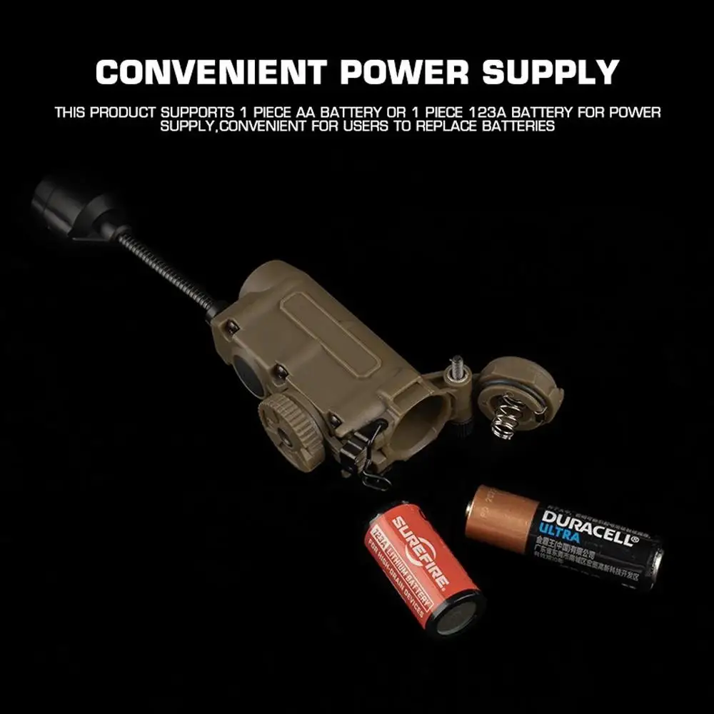 Luz táctica para casco, modo rojo/verde/azul/blanco/IR, multiusos, para caza al aire libre, Camping, luz de señal de supervivencia de emergencia