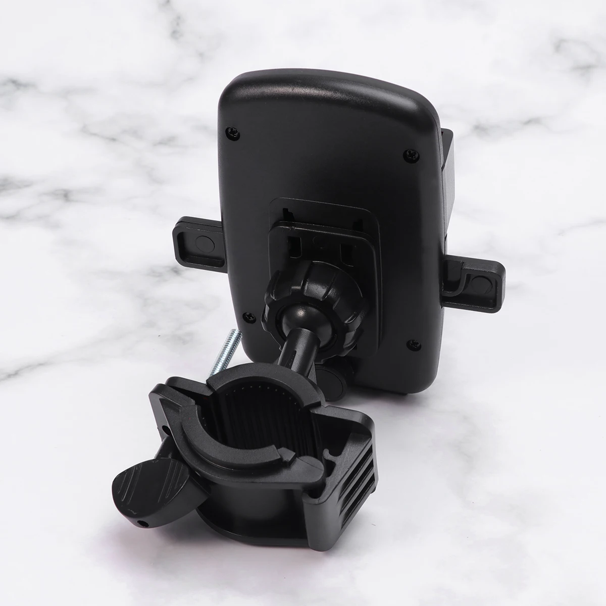 

Phone Holder Bike Mount GPS Support Motorcycle Black Fixed Frame Durable Anti Skid Compatible Mobile Phones PDA Adjustable