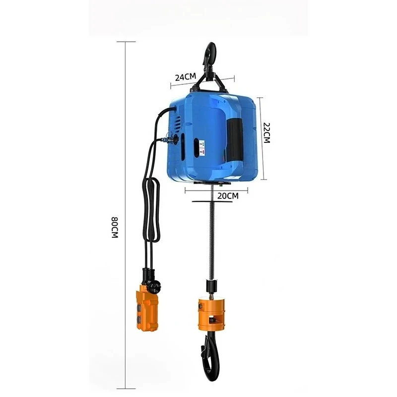 Hoist Wirels Remote Control V Small Home Decoration Crane Portle Lifting Winch