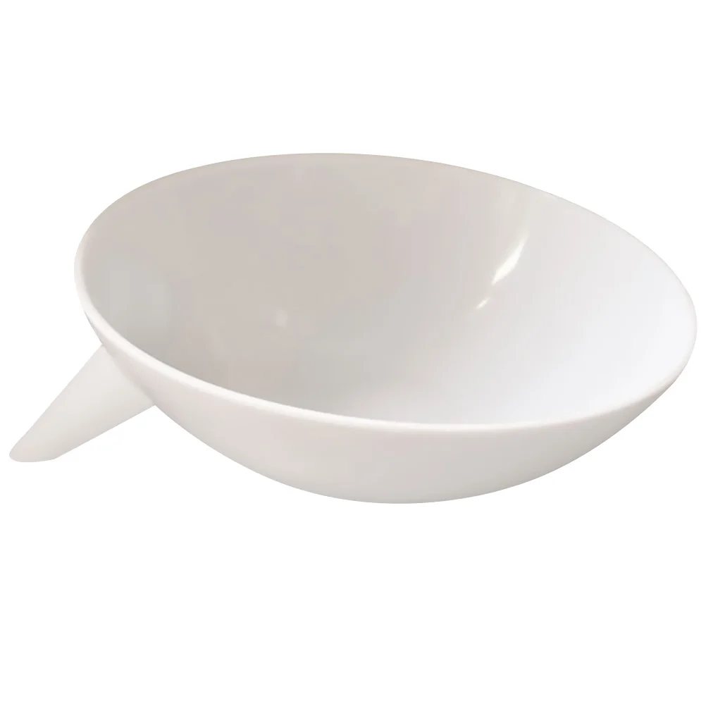 

Fruit Draining Bowl Rice Strainer Kitchen Colander White Handle Thick Plastic Multi Use Pasta Noodles Vegetables Rice