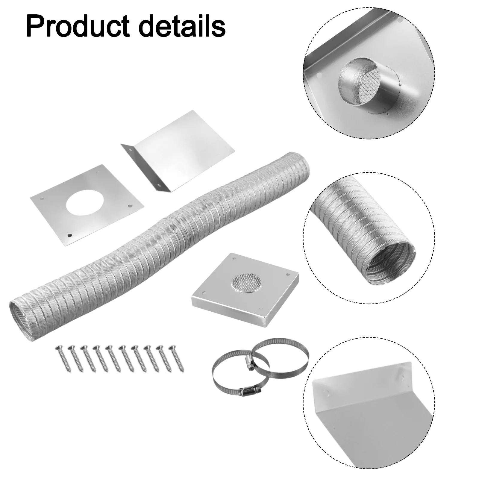 Improving Pellet Efficiency Cold Air Kit Heavy Duty Air Intake Hose Air Intake Kit Improved Airflow Efficiency