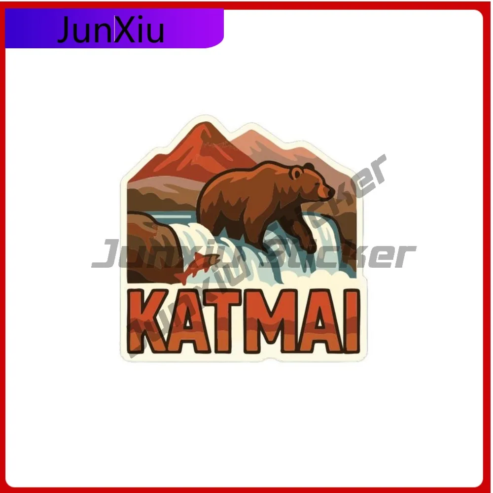 

Katmai National Park Anti Scratch Sticker Us National Parks Series Waterproof Decal Styling X 500 Motorcycle Bumper Window Phone