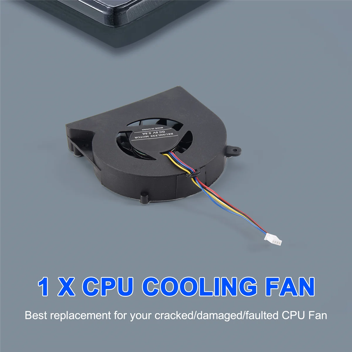 A56XQ New CPU Cooling Fan Fit 4Pin For HP Probook 4530S 4535S 4730S 6460B 6465b 8460P 646285-001 646284-00 Laptop DC 5V