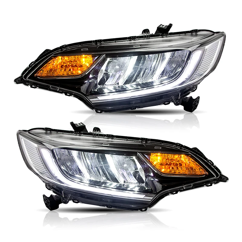 

Vland Factory Wholesales Head Light Upgrade Front Car Lamp Led Head Lamp For Honda Jazz Fit 2014-2020 Headlights