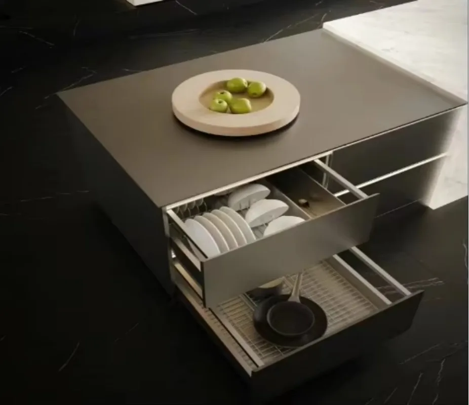 Stainless steel outdoor cabinets catering apartment mall