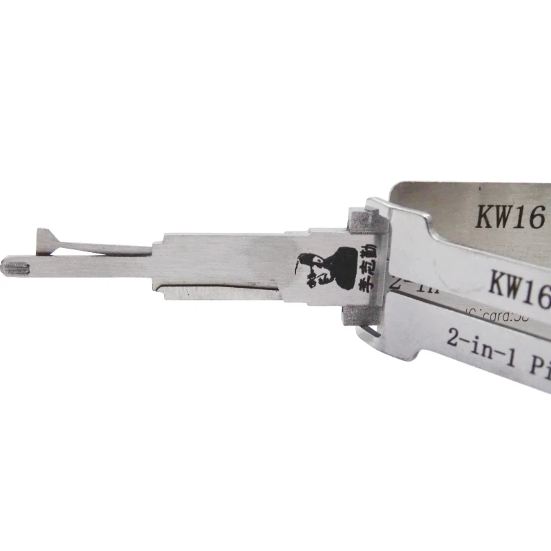 Lishi KW16 2 in 1 Locksmith Tool Lock Pick Decoder Flat Milling for Kawasaki Motorcycle Models
