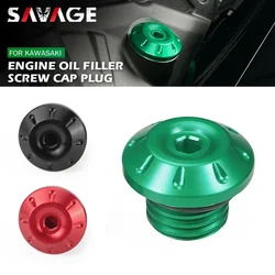 Engine Oil Plug Cap Cover For Kawasaki Ninja 250 400 Versys 650 1000 ZX-4R ER6F Z125 Z250 Z400 Z650 Z800 Z900/RS Z1000 Vulcan