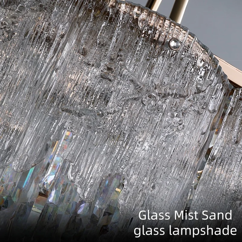 

Modern Luxury Crystal Chandelier Designer Dining Room Table Bar French Creative Main Light Living Room Bedroom Lighting Fixture