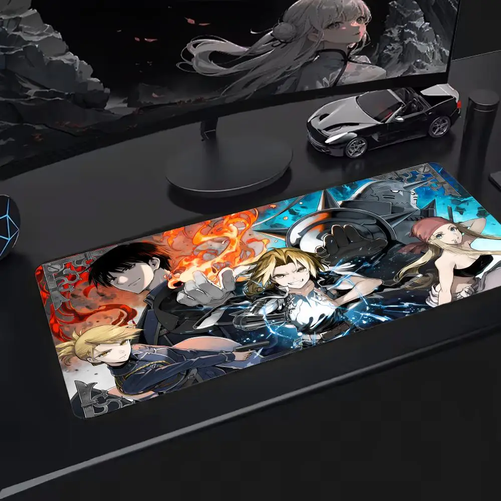 Fullmetal Alchemist Mouse Pad Oversized Mouse Mat, Extended Gaming Surface, Non-Slip Backing, Perfect for Desk Use