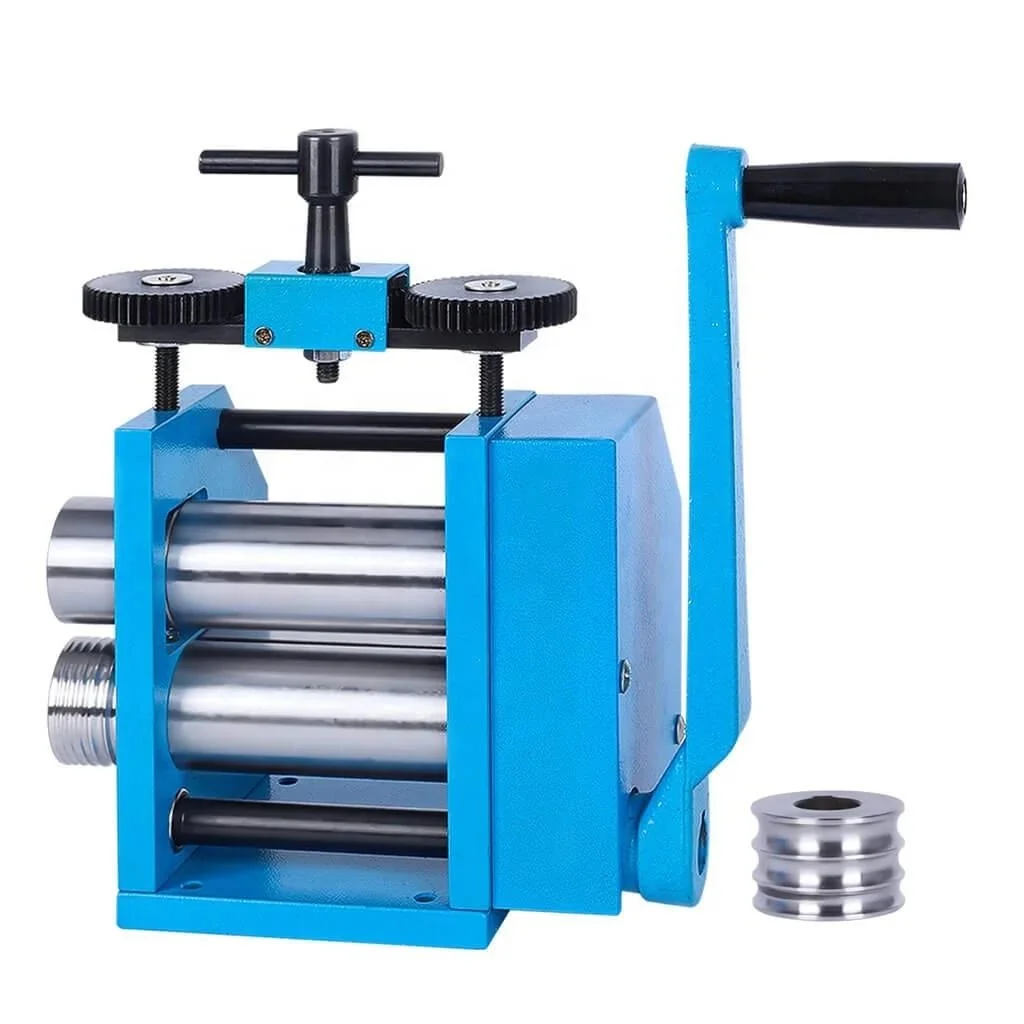 

Two-in-One Manual Rolling Mill Machine for Gold Silver Jewelry Tools & Equipment