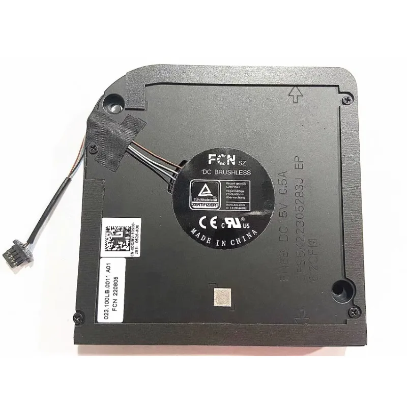 

Оригинальный новый вентилятор-кулер для процессора Dell Latitude 15 5520, точность 3560, 0DXJNV, охлаждающая подставка для ноутбука