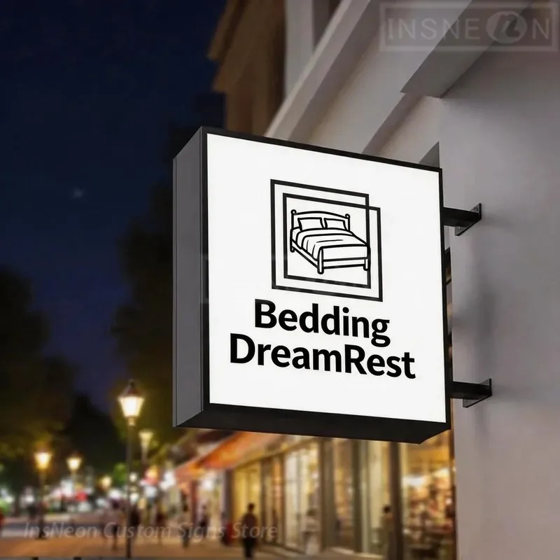 led-panel-illuminated-signboard-bedding-custom-neon-acrylic-logo-wall-signs-personalized-metal-luminous-business-advertising